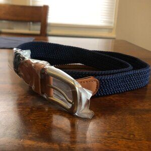 44 Inch Woven Belt - Blue
